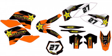 Kit Autocolantes Para KTM SX / MX 07-10