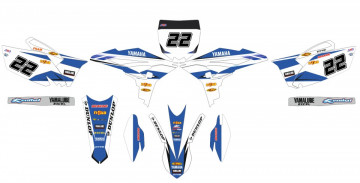 Kit Autocolantes Para Moto - Yamaha YZF 250 10-13