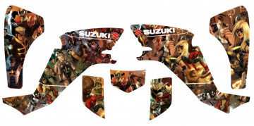 Kit Autocolantes Para Suzuki LTZ 400 03-08