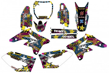 Kit Autocolantes Para Suzuki RMZ 250 07-09