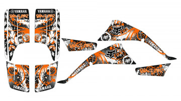 Kit Autocolantes Para Yamaha Blaster 200
