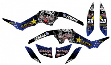 Kit Autocolantes Para Yamaha Raptor 350