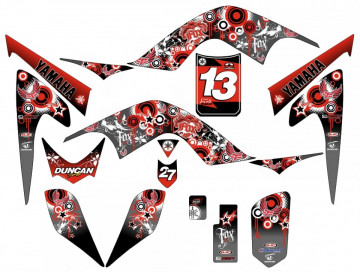 Kit Autocolantes Para Yamaha Raptor 700R
