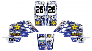 Kit Autocolantes Para Yamaha Warrior 350