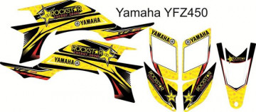 Kit Autocolantes Para Yamaha YFZ 450 03-08