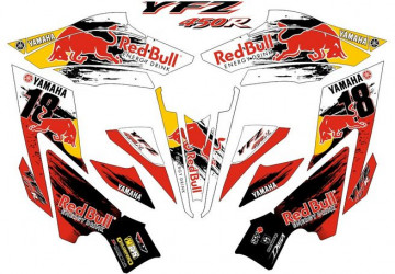 Kit Autocolantes Para YAMAHA YFZ 450R 09-13