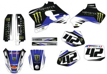 Kit Autocolantes Para YAMAHA YZ 80 93-01