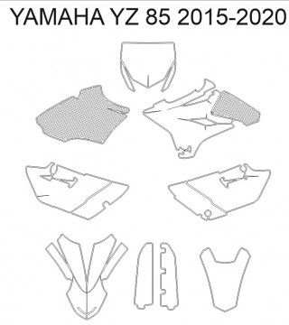 Molde - YAMAHA YZ 2015-2016-2017-2018-2019-2020