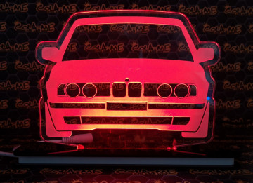 Moldura / Candeeiro com luz de presença - BMW e34