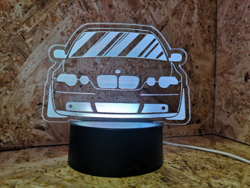 Moldura / Candeeiro com luz de presença - Bmw E46 Compact