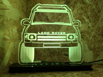 Moldura / Candeeiro com luz de presença - Land Rover discovery 300