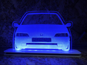 Moldura / Candeeiro com luz de presença - Peugeot 106 mk1 - Fase 1