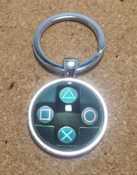 Porta Chaves - Botões estilo comando da playstation