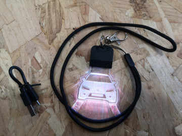 Porta Chaves com luz Multicor com Seat Leon 5F