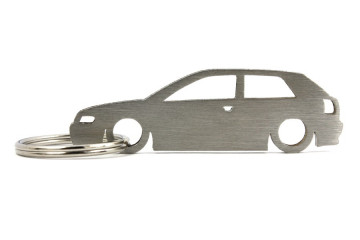 Porta Chaves em inox com silhueta com Audi A3 8L 3P