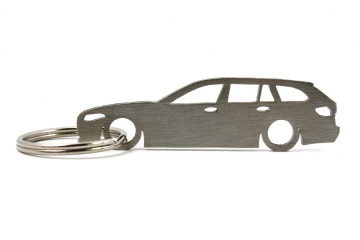Porta Chaves em inox com silhueta com BMW F11 wagon