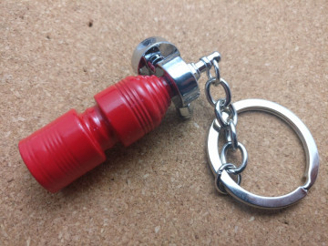 Porta Chaves - Garrafa Nitro - Vermelho