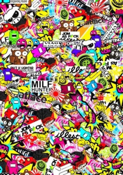 Sticker Bomb - JDM - 15x22cm