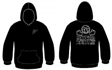 Sweatshirt com capuz - Inveja é uma coisa feia !!!