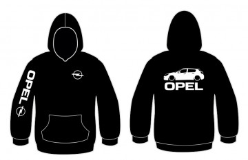 Sweatshirt com capuz para Opel Astra H
