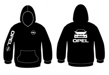 Sweatshirt com capuz para Opel Corsa C