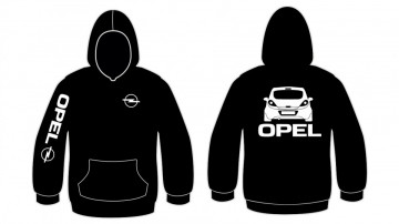 Sweatshirt com capuz para Opel Corsa D