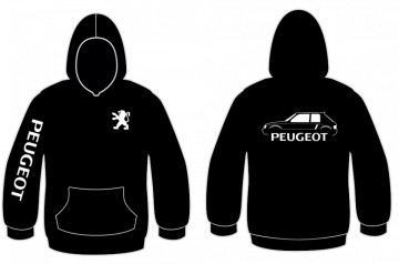 Sweatshirt com capuz para Peugeot 205