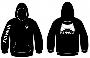 Sweatshirt com capuz para Renault Twingo 2