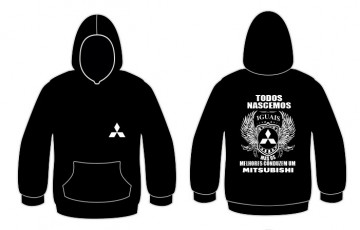 Sweatshirt com capuz Todos Nascemos (Mitsubishi)