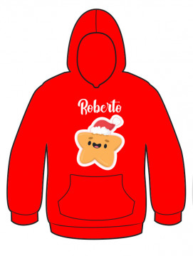 Sweatshirt Natal com Nome