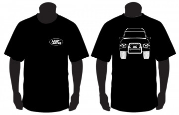 T-shirt com Land Rover Discovery