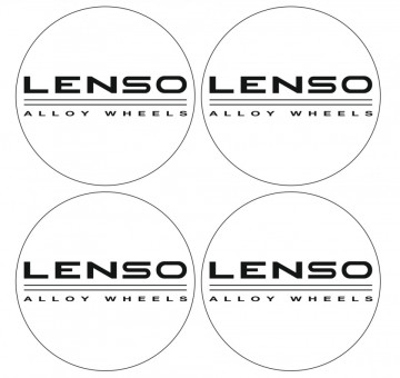 4 Autocolantes Para Centros de Jantes para Lenso