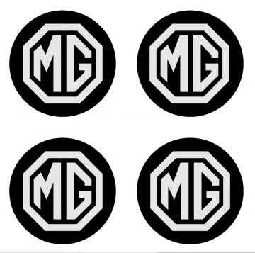 4 Autocolantes Para Centros de Jantes para MG