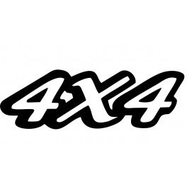 Autocolante - 4x4 - 1