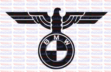 Autocolante - Águia BMW
