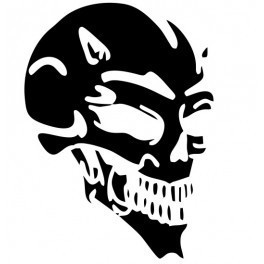 Autocolante - Caveira 2
