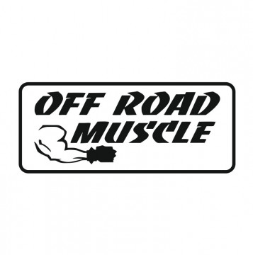 Autocolante com Off Road Muscle