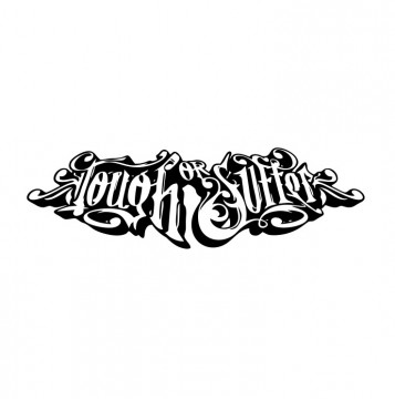 Autocolante com Tough or Suffer