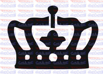 Autocolante - Coroa 6