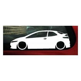 Autocolante - Honda Civic fn2
