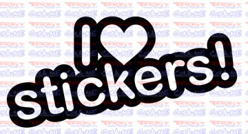 Autocolante - I love stickers