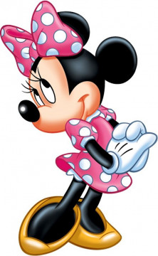Autocolante Impresso - Minnie