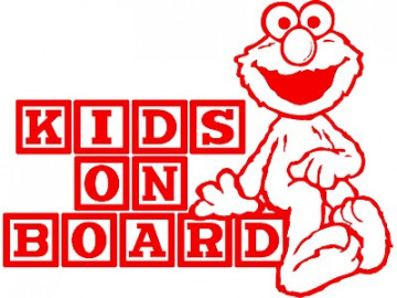 Autocolante - kids on board