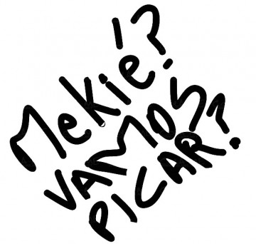 Autocolante - Mekié? Vamos Picar?