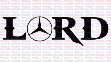 Autocolante - Mercedes Lord