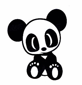 Autocolante - Panda