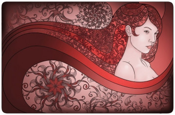 Autocolante para Portátil - Mulher