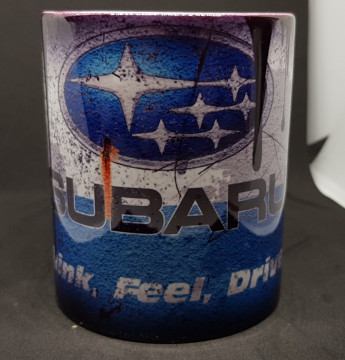 Caneca com Subaru
