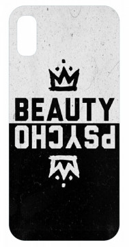 Capa de telemóvel com Beauty Psycho