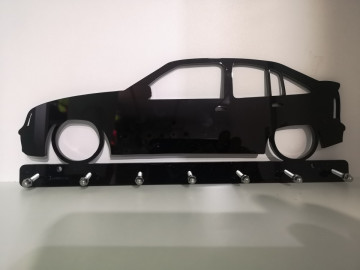 Chaveiro em Acrílico com Opel Kadett E